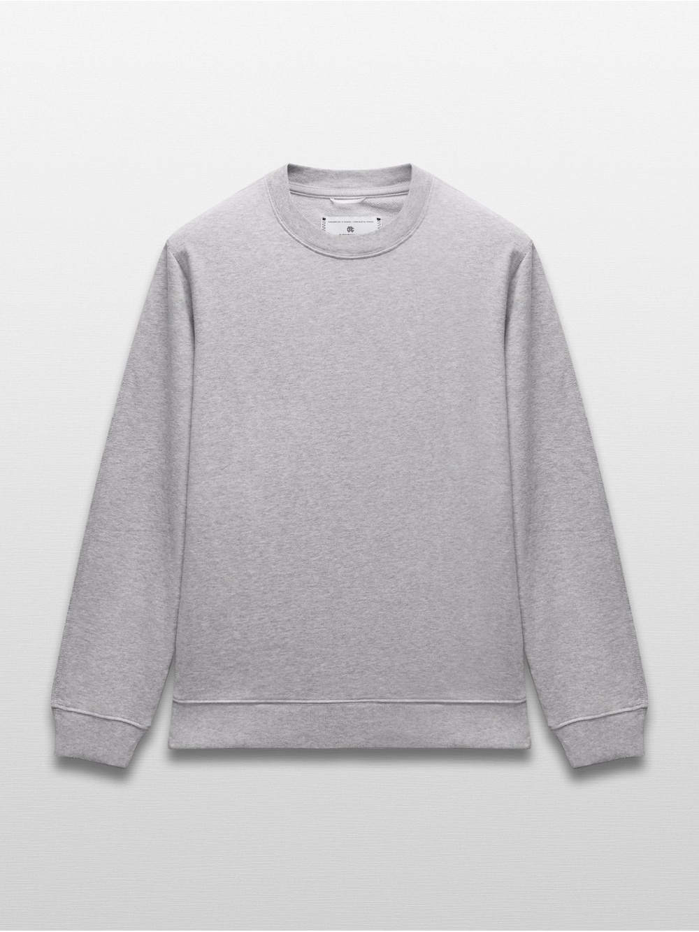 Reigning champ Essential Crewneck Sweater in Light Gray